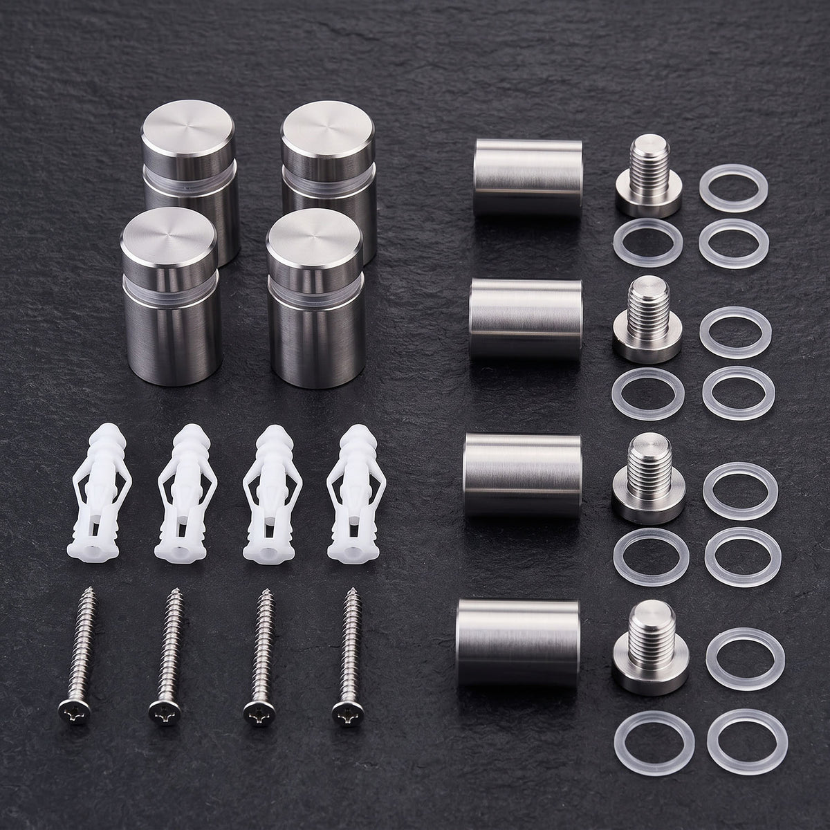 Silver Standoff Fixing Kit